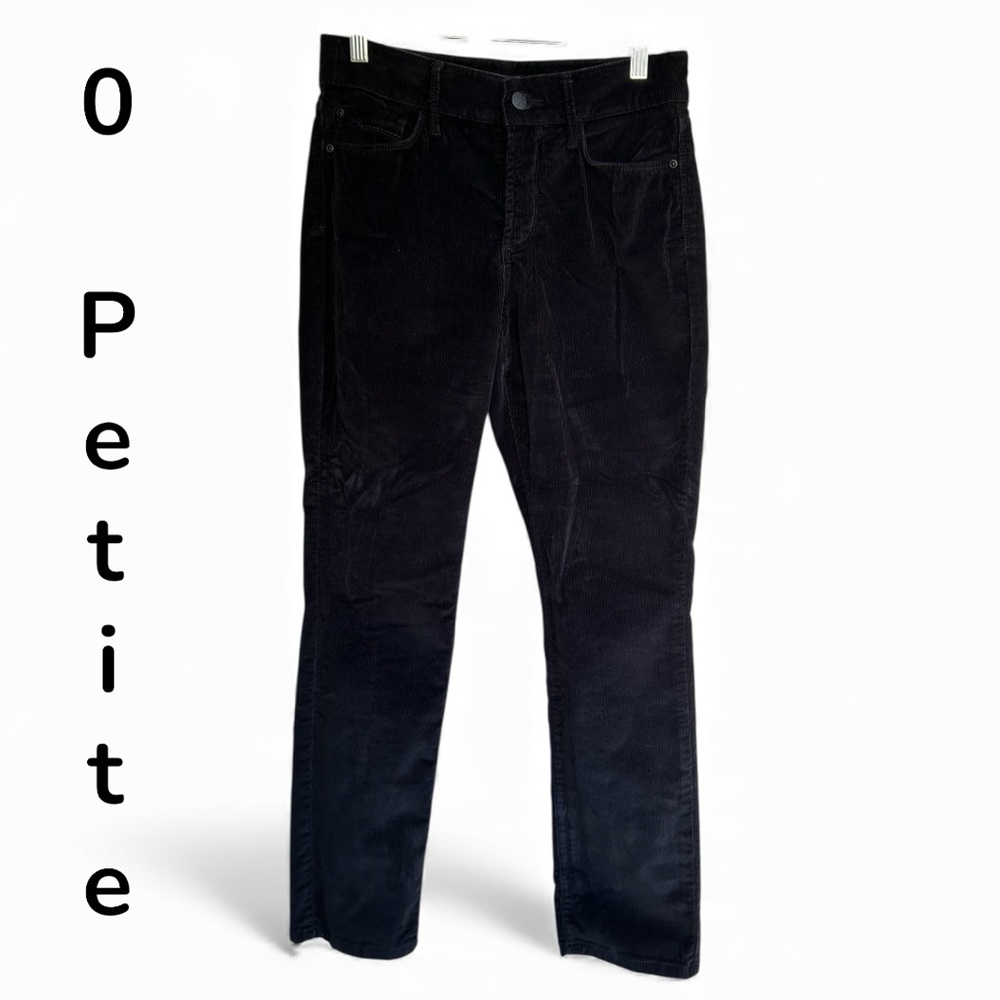NYDJ Black Corduroy Legging Jeans 0P - Picture 2 of 14
